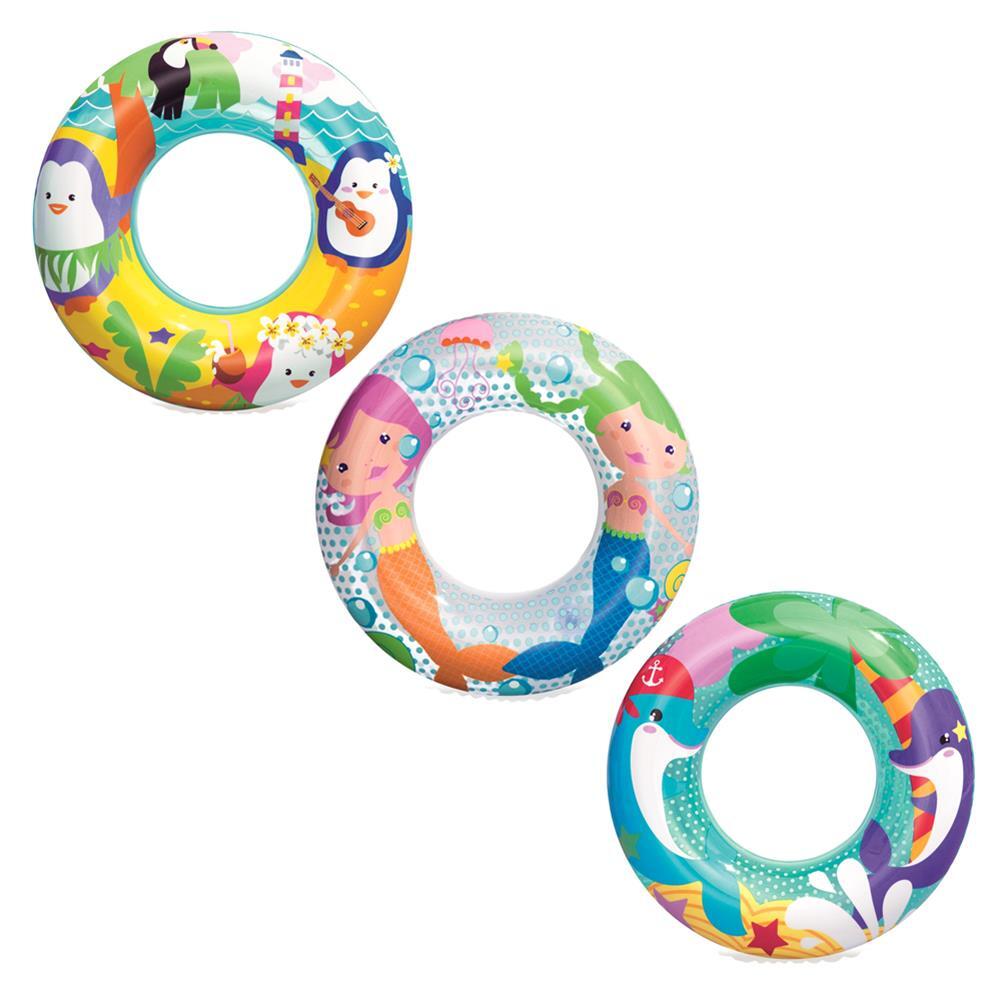 Bestway Schwimmring Wasserabenteuer 3-6 Высота 51 см 1 из 3 мотивов Швиммрайфена 1990₽