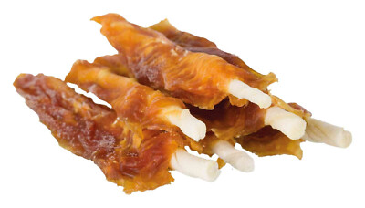 Trixie Chicken Flags 1 Kg (EUR 34,99/Kg ) XL Pack Rinderhaut Hühnchen Jumbo Pack