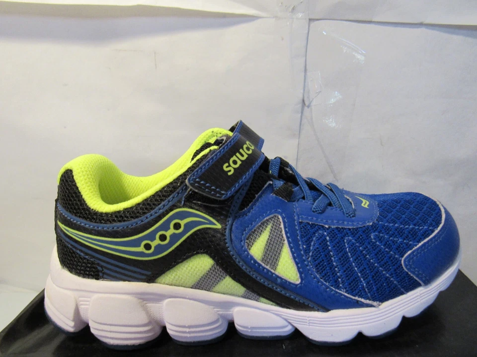 Saucony Niños Niños Kotaro 3 Correr Gimnasio Zapatos Talla 6.5 6 1/2 M Azul Negro Z82 Foto 2 de 4