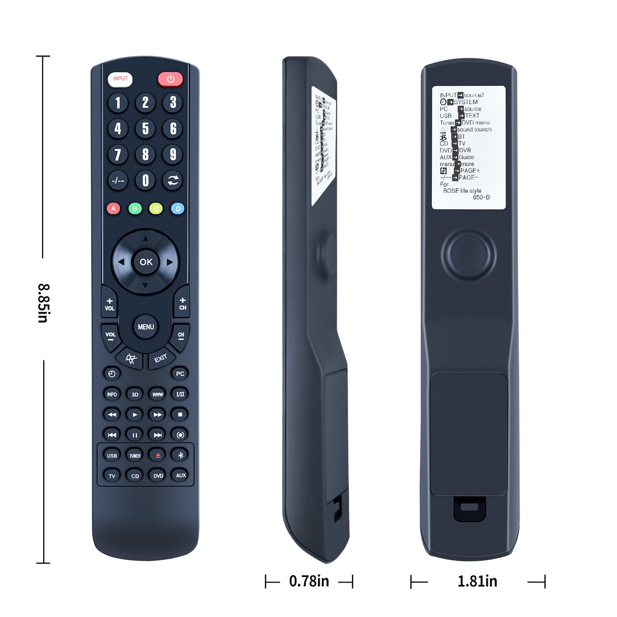 For Bose Lifestyle 650/600 Media Center 743877-0010 Replacement