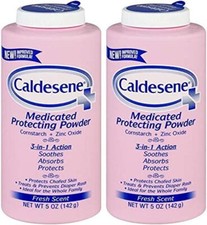Caldesene Medicated Protecting Powder with Zinc Oxide CornstarchTalc Free 5