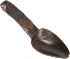 Primitive Wooden Serving Spoon
