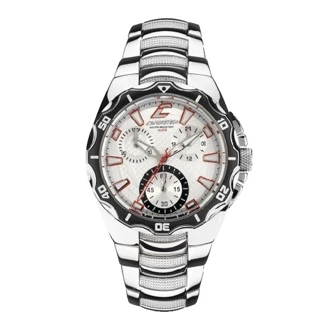 Chronotech Stainless Steel Case Wristwatches