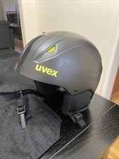 Uvex Eco Ski Helmet Size: 55-58 cm, 20 Black Yellow 
