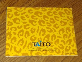 NES Manual Instruction Nintendo book booklet Flintstones rescue dino hoppy