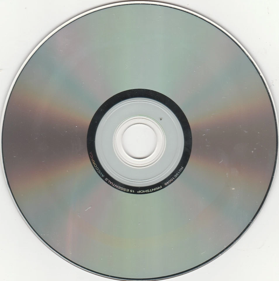 la imprenta Essentials ver. 15 de Broderbund para Win 98/2000/XP/NT4 ~ CD-ROm Foto 2 de 2