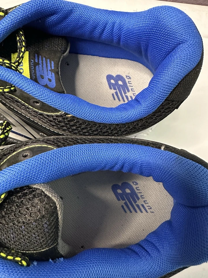 NEW BALANCE Para Hombres Talla 11 680 V2 Tenis Negros Correr Caminar Zapatos Hechos en EE. UU. Foto 4 de 4