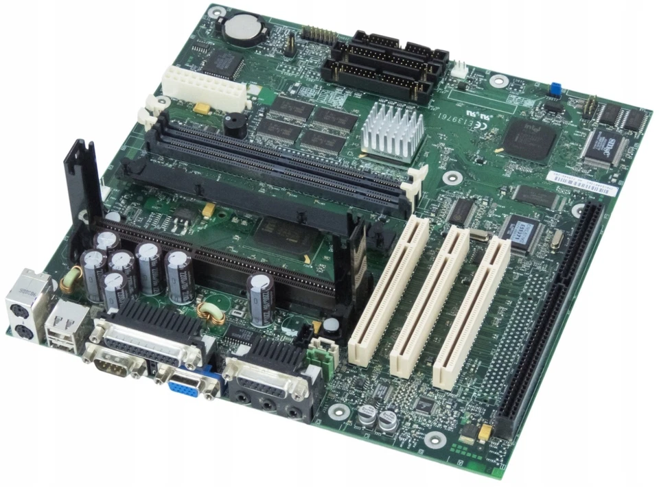 MAINBOARD INTEL RC440BX 719448-205  SLOT 1 2xSDRAM ISA PCI 3x PCI, 1x ISA - Bild 2 von 2