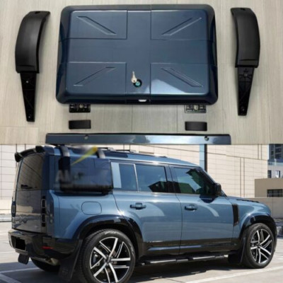 Exterior Side Mounted Gear Box Fit for Defender 130 110 90 2020-2024 Tasman Blue