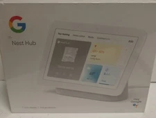 Google Nest Hub 7" 2nd Gen Smart Display - Chalk (GA01331-US)