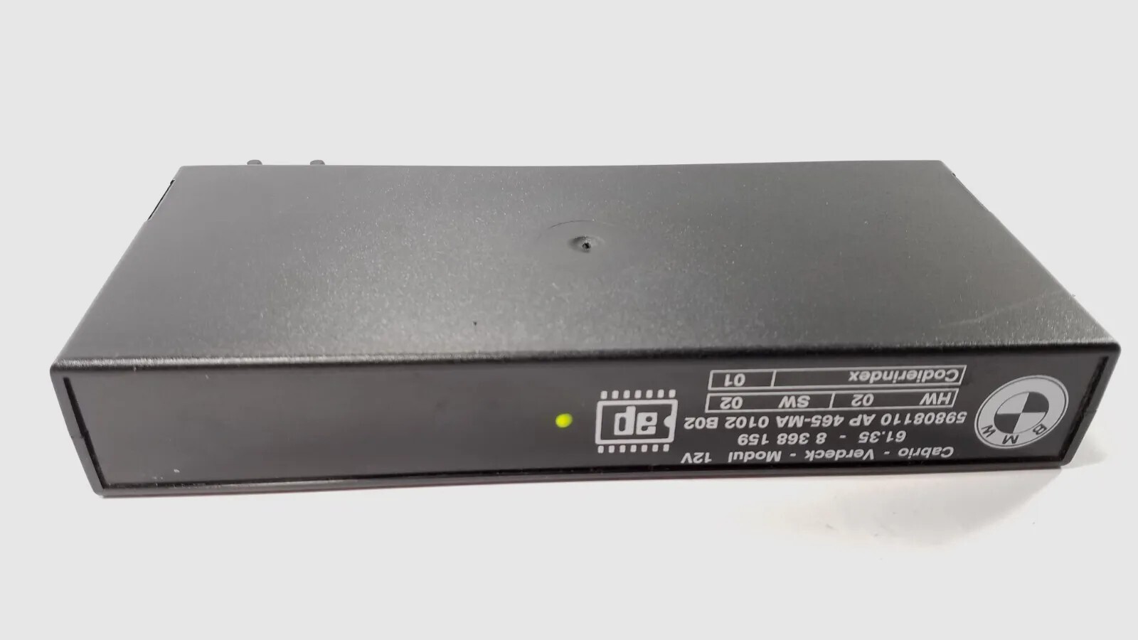 Convertible Top Roof Lift Cabrio Control Module Computer BMW 