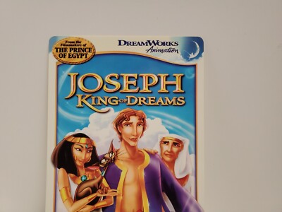 Joseph King Of Dreams BLOCKBUSTER DVD BACKER CARD ONLY 5.5