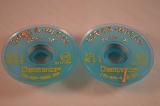 2X ORIGINALChemtronics80-2-5 Soder-Wick Rosin SD Desoldering  0.060"/1.5mm 5ft