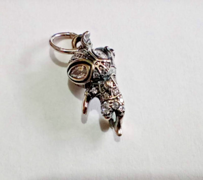 Original Pandora ALE S925 Marvel Avengers Charm - Spiderman Flying Pave