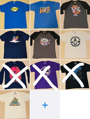 Assorted NEW Disney Marvel T Shirts Adult XL Choose! 2 for $16, 3 for $20 Thanos