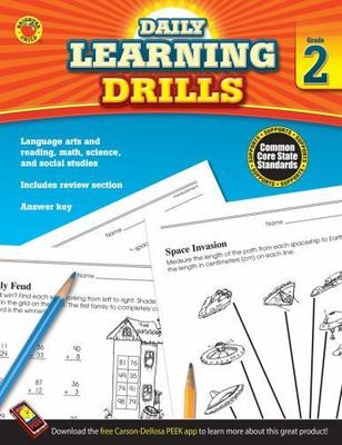 Daily Learning Drills, Grade 2 - 1483800857, paperback, Brighter Child Compiler