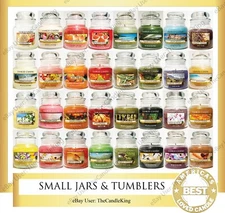 Yankee Candle - SMALL JARS & TUMBLERS - 3.7oz & 7oz - Many Discontinued Scents!