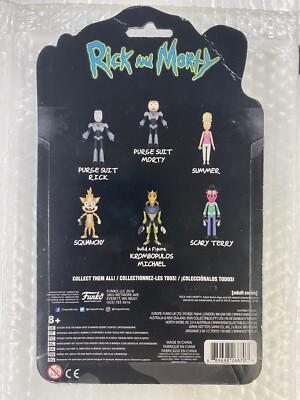 Funko Rick & Morty Purge Suit Action Figure - Articulated Collectible Vinyl Figure