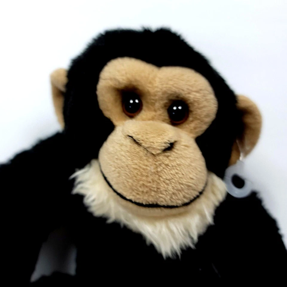 Webkinz Signature Chimpanzee Plush Monkey Stuffed Ape Gorilla Animal No Code 11" - Image 2 of 4