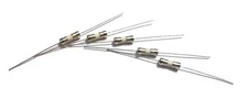 LOT OF 5 2A 250V T2AL250V CERAMIC FUSES 3.6 mm x 10 mm SLOW BLOW AXIAL T2AL