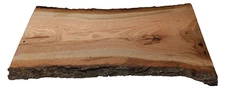1 Medium Live Edge Slab Rustic Oak Wood Plained 21"L 8-10"W .5-.75"T SHIPs FREE!