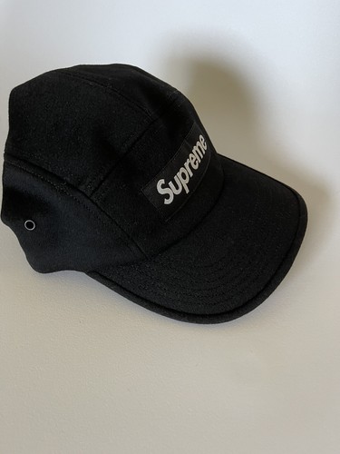 Supreme Wool Camp Cap - FW20 Black (One 