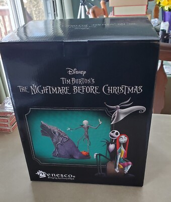 Enesco Grand Jester Studios LEVITATION Nightmare Before Christmas Jack and Zero