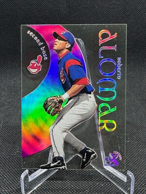 Roberto Alomar 1999 Skybox E-X Century #62 Cleveland Indians