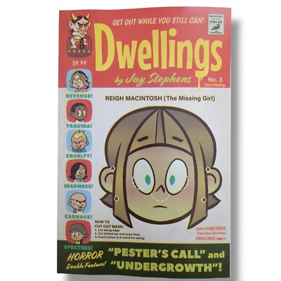 DWELLINGS #3 - 2ND PRINT - JAY STEPHENS  (2024) - LIMITED PRINT RUN