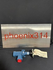 Hansen ASB100H, 1 Shut-off Valve, Angle, Bolted Bonnet, Socket Weld, Handwheel