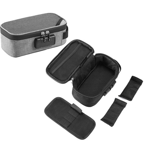 Geruchsdichte Tasche Zahlenschloss Geruchsdicht Schloss Box Taschen Reise Aufbewahrungskoffer USA - Bild 8 von 11
