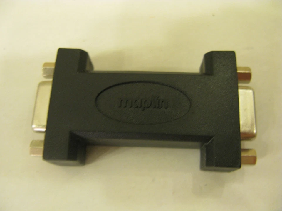 4 x NEW Maplin VGA Female Coupler Gender Changer Adapter Converter JobLot #VID56 - Image 2 of 4