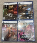 PS5 Lot of (4) Rare Indie Sealed Paradise Killer Stray Teardown Firefighting