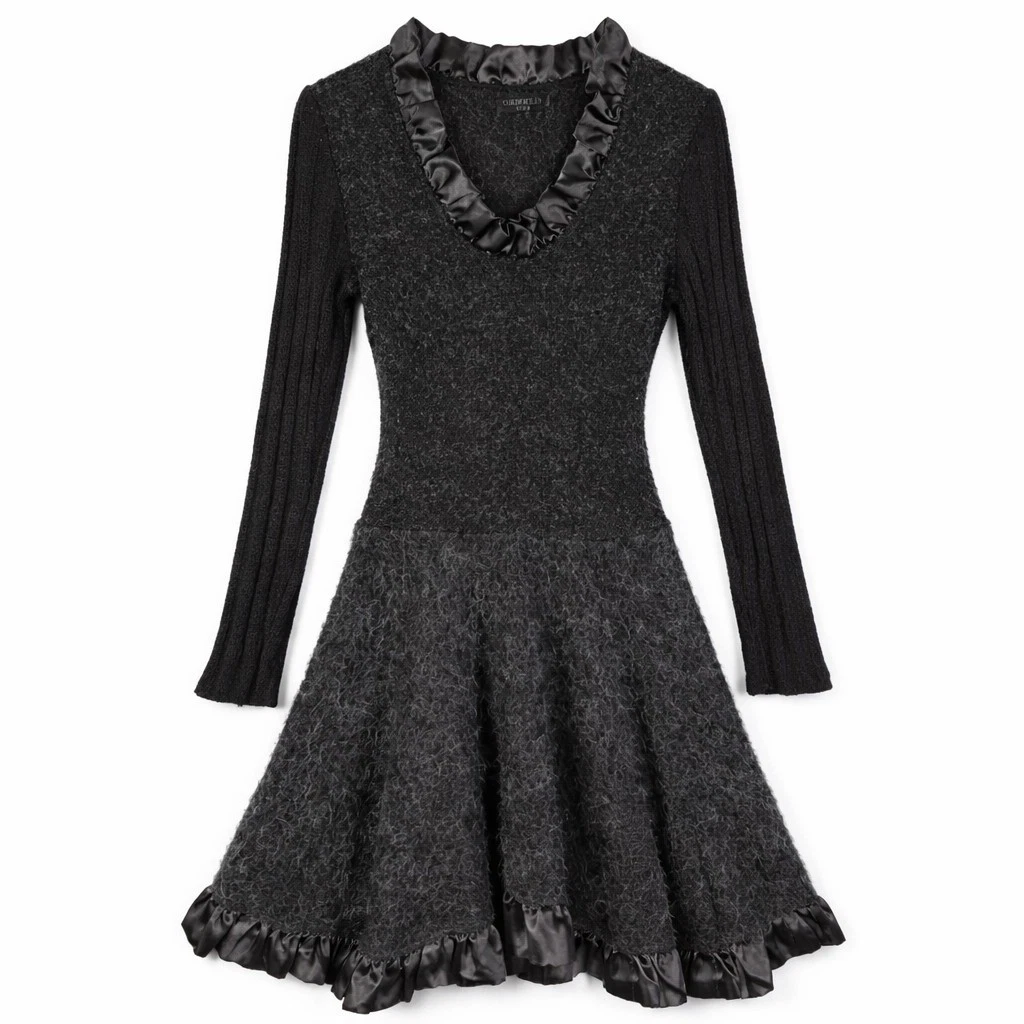 Knit Fit & Flare Dresses for Women for sale | eBay