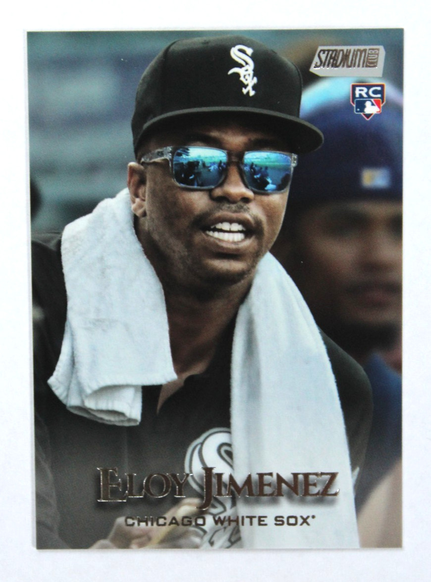 2019 Stadium Club Eloy Jimenez Image Variation SP RC Rookie #79 White Sox
