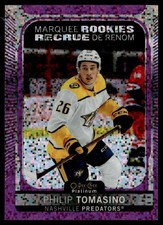 2021-22 O-Pee-Chee Platinum Violet Pixels Philip Tomasino 095/299 Nashville