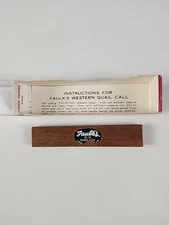 Vintage Champion Calls Faulks Quail Call Model Q-19 Original Box