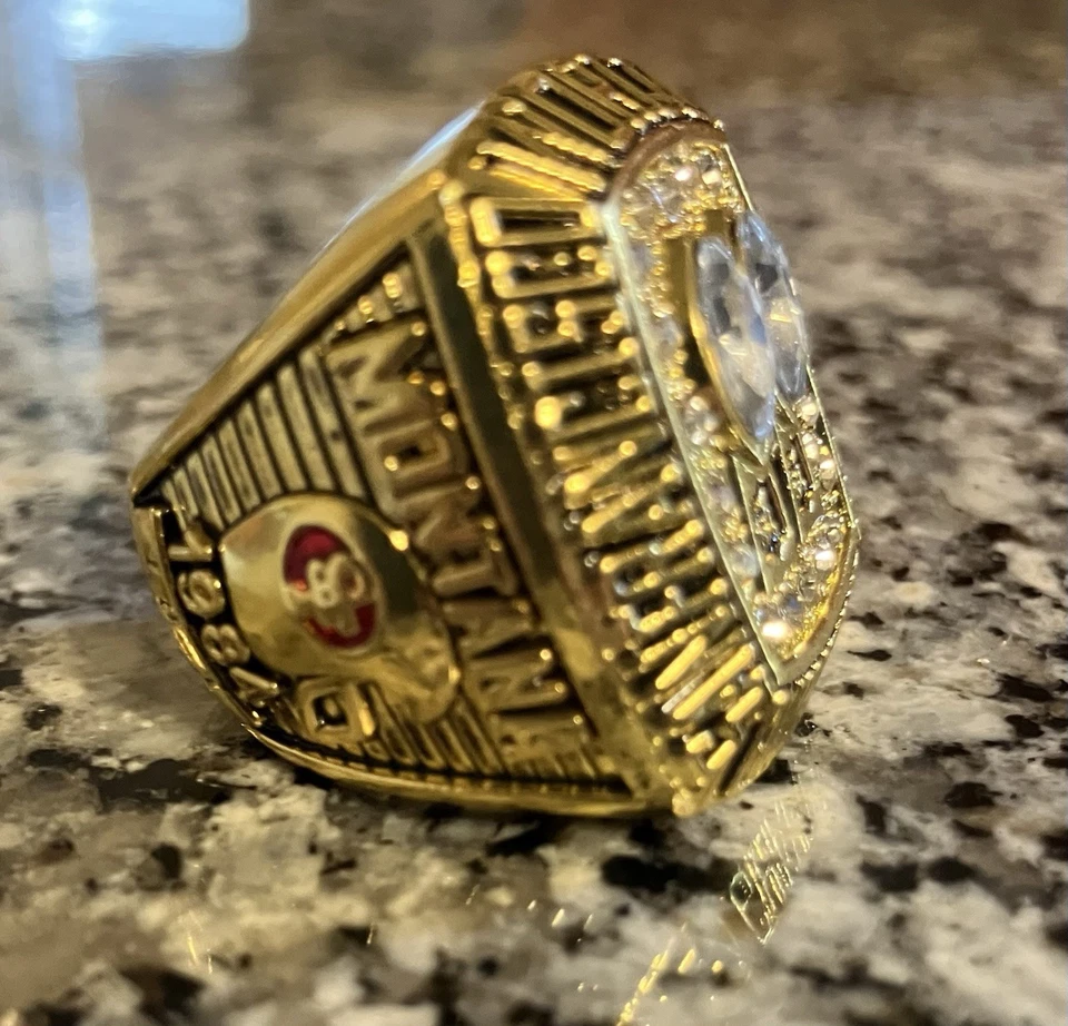 1984 SAN FRANCISCO 49ERS NFL SUPER BOWL XIX CHAMPIONSHIP RING! JOE MONTANA! - Image 3 of 3