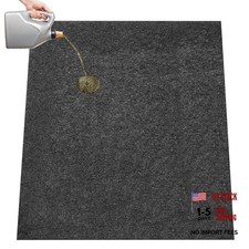 Pcs 29 x 36 Inch Garage Floor Mat Oil Spill Mat Oil Absorbent Pads Reusable, 1