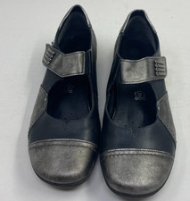 Remonte Shoes Women 8.5 39 Mary Jane Blue Casual Comfort Low Top Round Toe Block