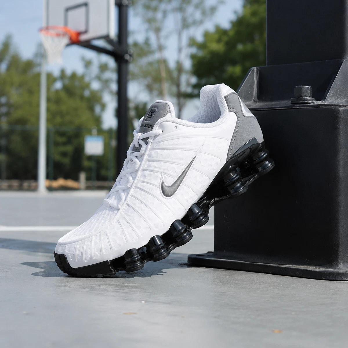 Nike Shox TL White Black Cool Grey for Sale | Authenticity