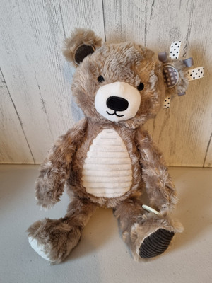 Make Believe Ideas Ltd sensorischer Teddybär Stofftier Tröster Plüsch Schnuller 