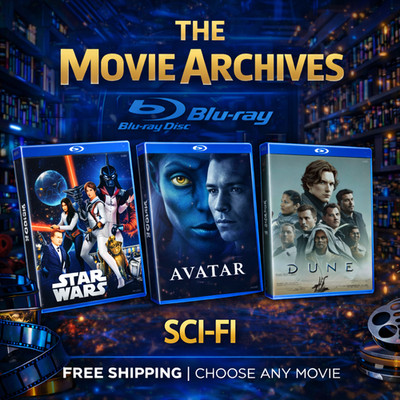 Sci-Fi Movies | Blu-ray | Futuristic, Space & Adventure Films | Free Shipping