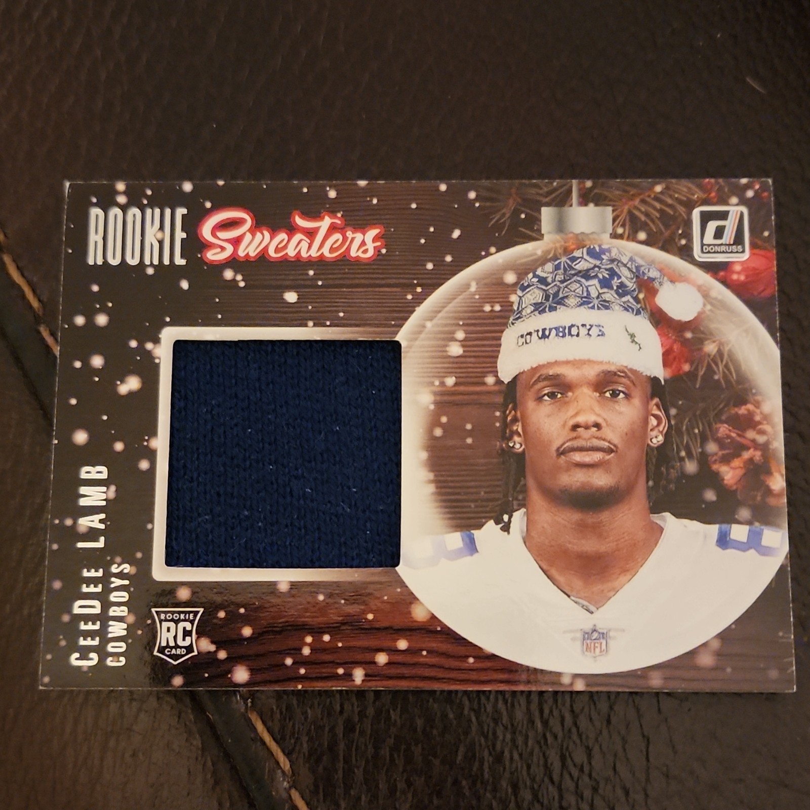 2020 Panini Donruss Rookie Sweaters CeeDee Lamb #SW-CL Dallas Cowboys NFL