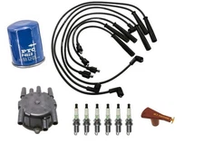 Spark Plugs Wires Cap Rotor 10pc Tune Up Kit for Mazda MPV 92-95 929 89-91 SOHC