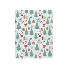 Kigai Christmas Santa Claus Fitted Crib Sheet S-27 x 39 In, B-christmas Tree