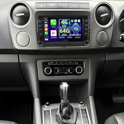 4+64GB Für VW Amarok 2010 2011 2012 2013 2014 2015 Android 15 Carplay Autoradio - Bild 1 von 4