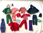 BARBIE FASHIONS 70s 80s VINTAGE HANDMADE OOAK & MATTEL CLOTHING ACCESSORIES