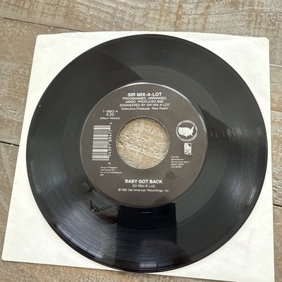 Sir Mix-A-Lot - Baby Got Back 1992 Original 7'' Vinyl Record  Jukebox