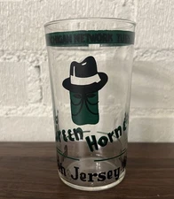 RARE The Green Hornet Golden Jersey Milk Glass Michigan Network WSPD WXYZ Cup